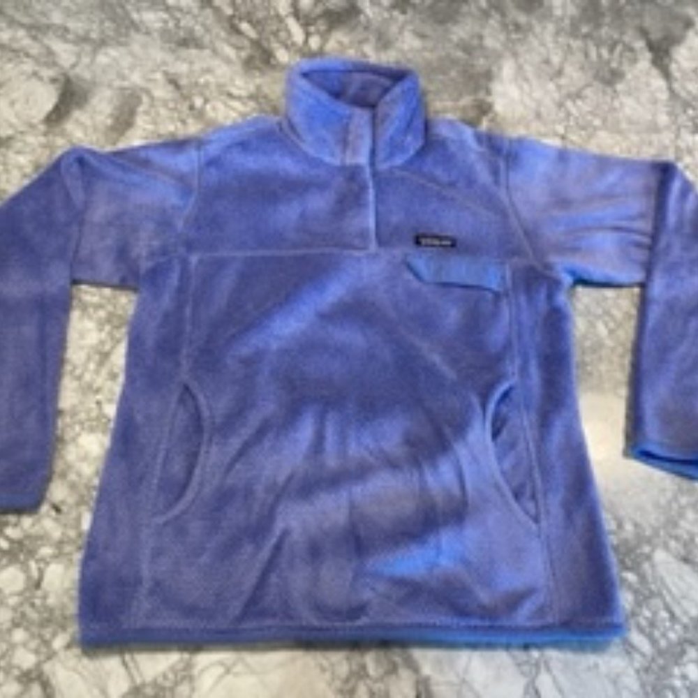 Patagonia Women's Re-Tool Snap-T® Fleece Pullover - Medium Lilac